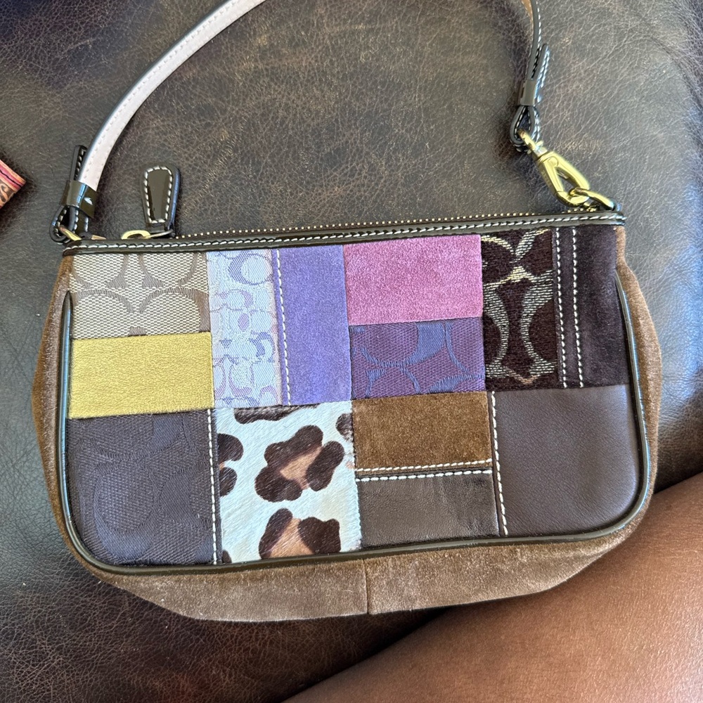 Coach Patchwork Mini Bag In Multicolor - image 1